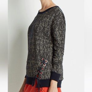 Grey State Star Pullover